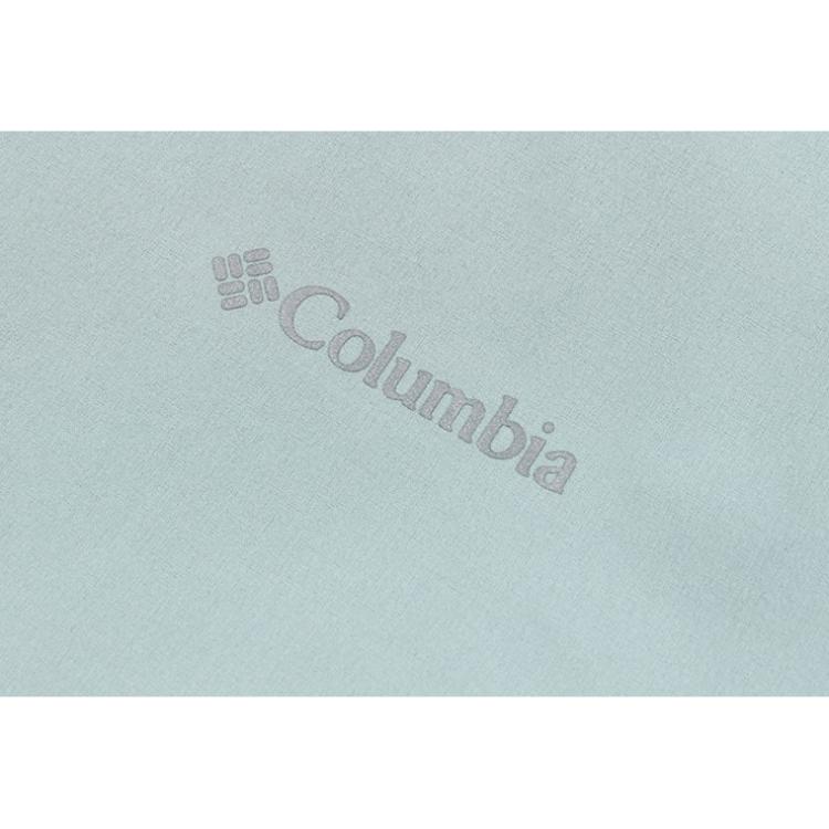 Columbia Logo Printed Hooded Zip Jacket Men jackets Fog-Blue AE4838-350