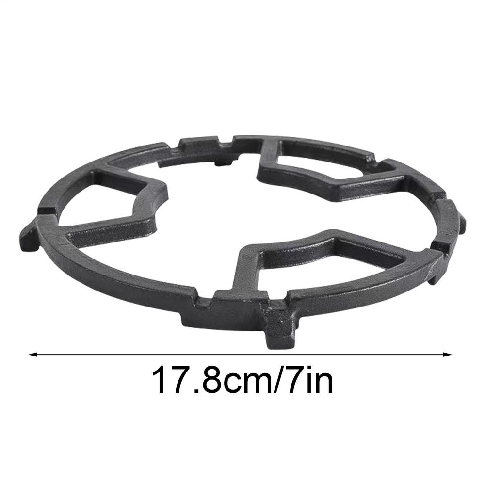 Non Slip Iron Stable Wok Ring Cast Iron Stove Trivets For Kitchen Wok Cooktop Range Pan Holder Stand Stove Rack Milk Pot Holder