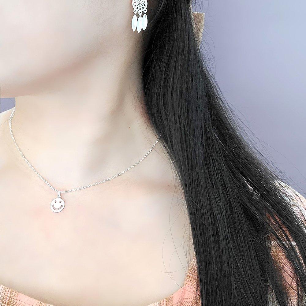 Smile 925 Silver Necklace