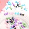 500Pcs Acrylic Beads Bow Charms Beads For DIY Bracelet Necklace Jewelry Making