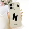 For OPPO A6s CPH2789 Lucky Initial Letter Phone Case For Oppo A6s 4G CPH2815 A 6S 5G Soft Silicone Shockproof Cases Bumpers