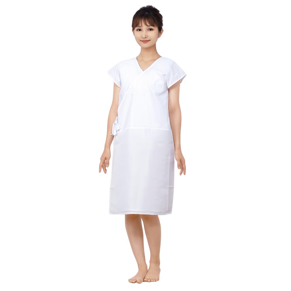 

KYOETSU Women s Washable Summer Undergarment, Yukata Slip, White, Silk Fabric, Sleeveless (Free Size)