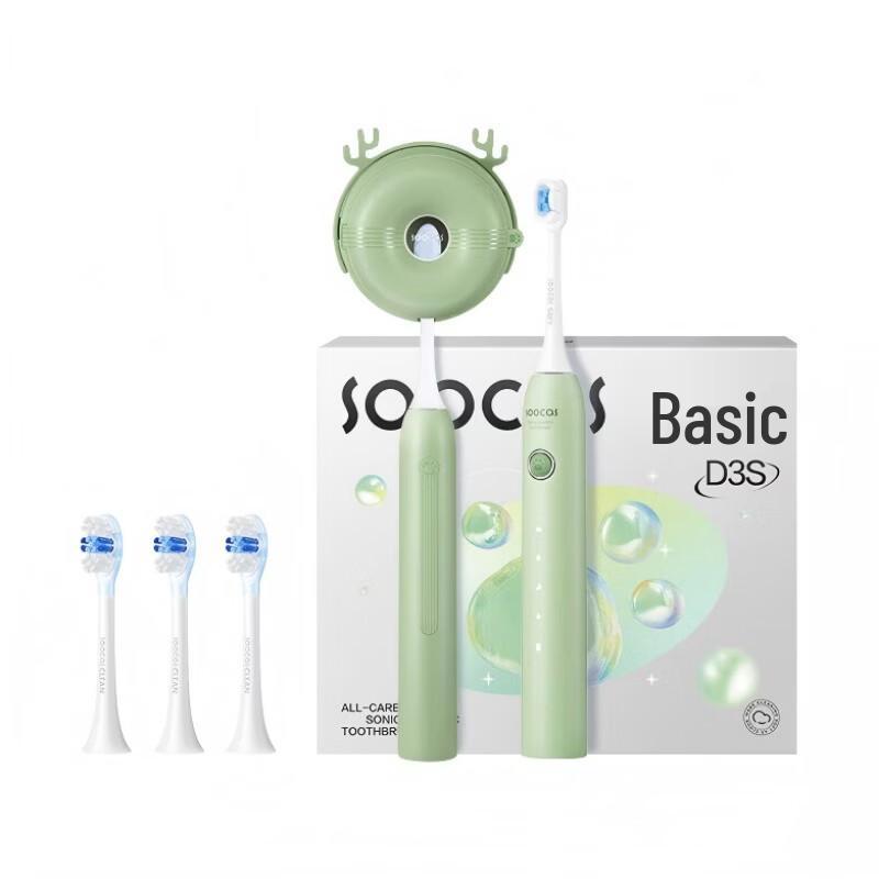 

Звуковая электрическая зубная щетка SOOCAS D3S, вилка CN (адаптер в комплекте)