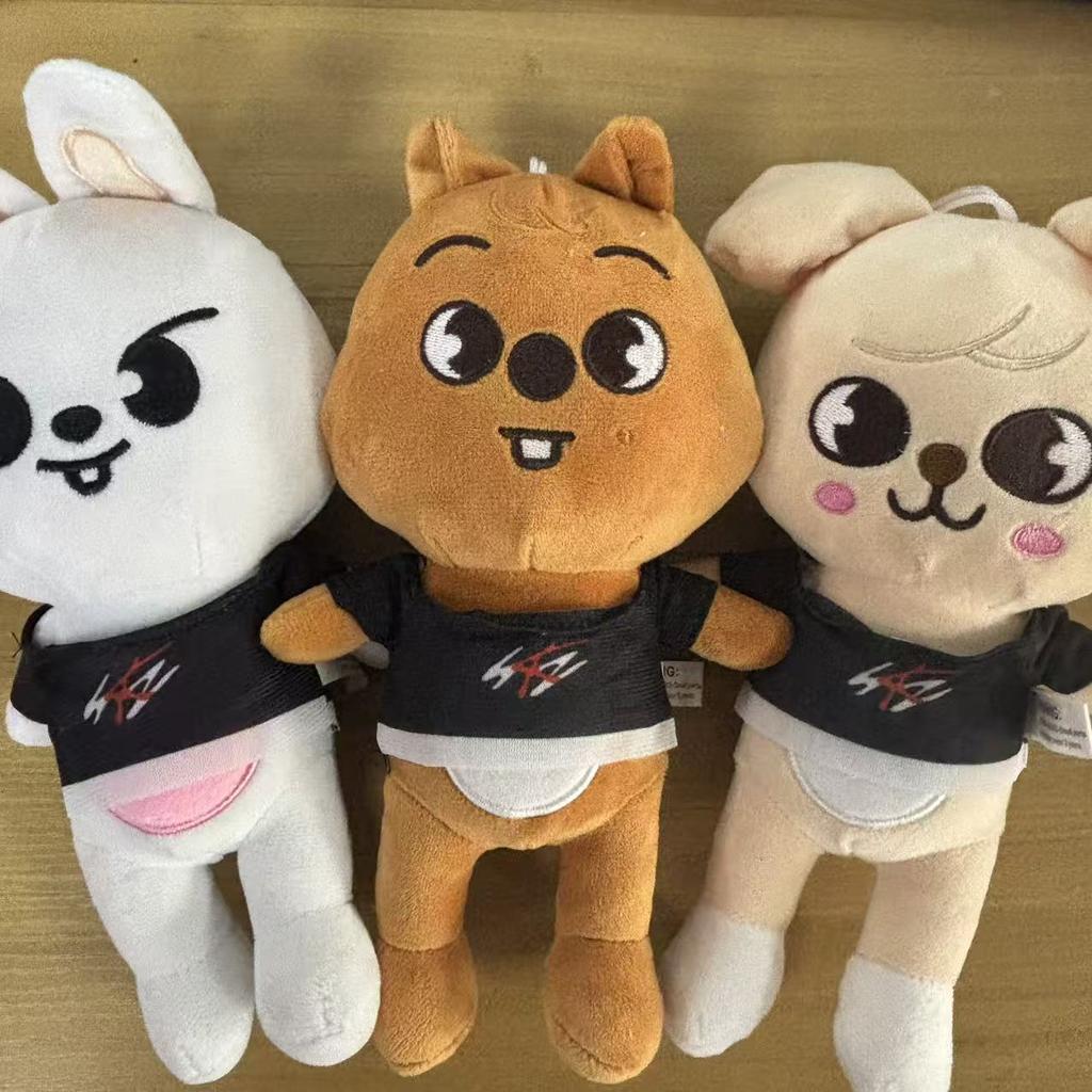 **Stray Kids Plush Toy Plush Doll Toy Cartoon Stuffed Animal Doll Kawaii Companion Toys Room Decor Children Gift