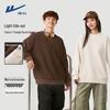 Warrior Men's American Retro Loose Crewneck Sweatshirt