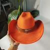 Sombreros de Cowboy Personalizados para mujer sombrero de cowboy retro hombres Sombrero de Mezclilla Estilo Cattleman Unisex Sombrero de Ante Ranchero para Hombre sombrero hombre