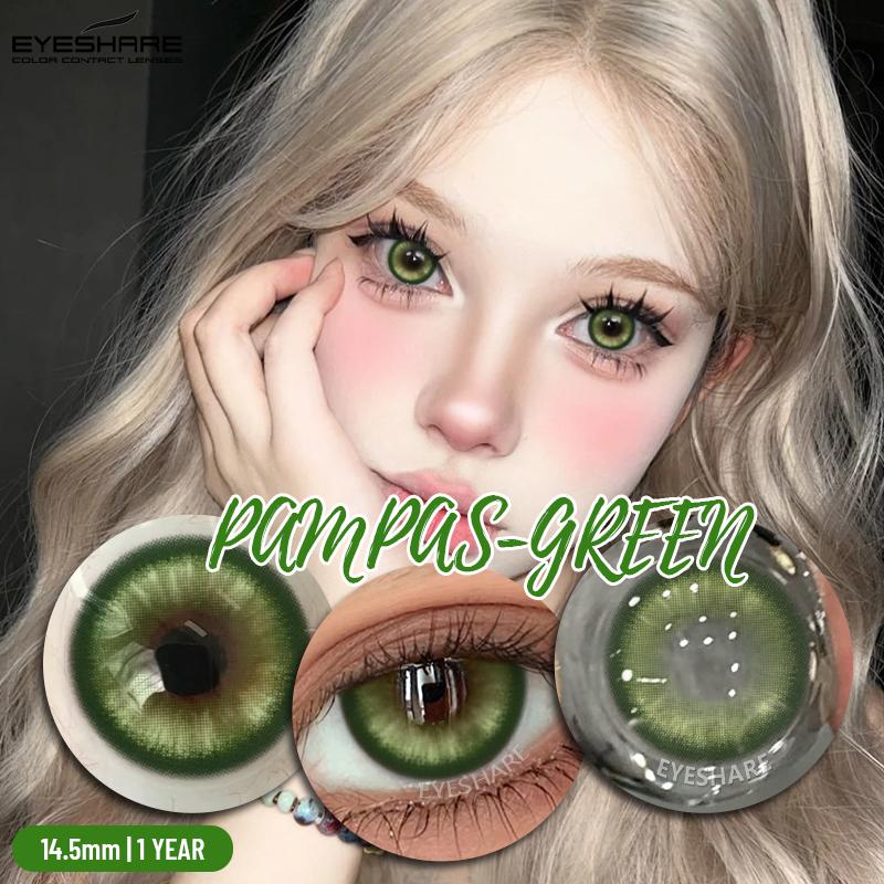 Eyeshare Anime Cosplay Color Contact Lenses For Eyes Red Eye Lenses Halloween Beautiful Pupils Crazy Blue Pink Cosmetic Makeup Contact Lens