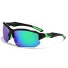 New sports half-frame polarized sunglasses men's cycling running fishing glasses European and American ultra-light sunglasses tide