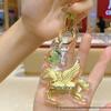 Pegasus 999 Pure Gold Keychain Princess Pendant - Good Luck New Year Gift