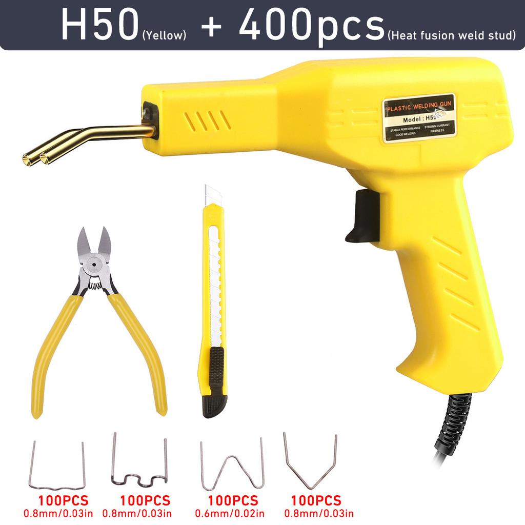 Kunststoff-Schweißgerät Stoßstangen-Reparaturset Lötkolben für Kunststoffreparatur Auto-Stoßstangen-Reparatur-Schweißpistole