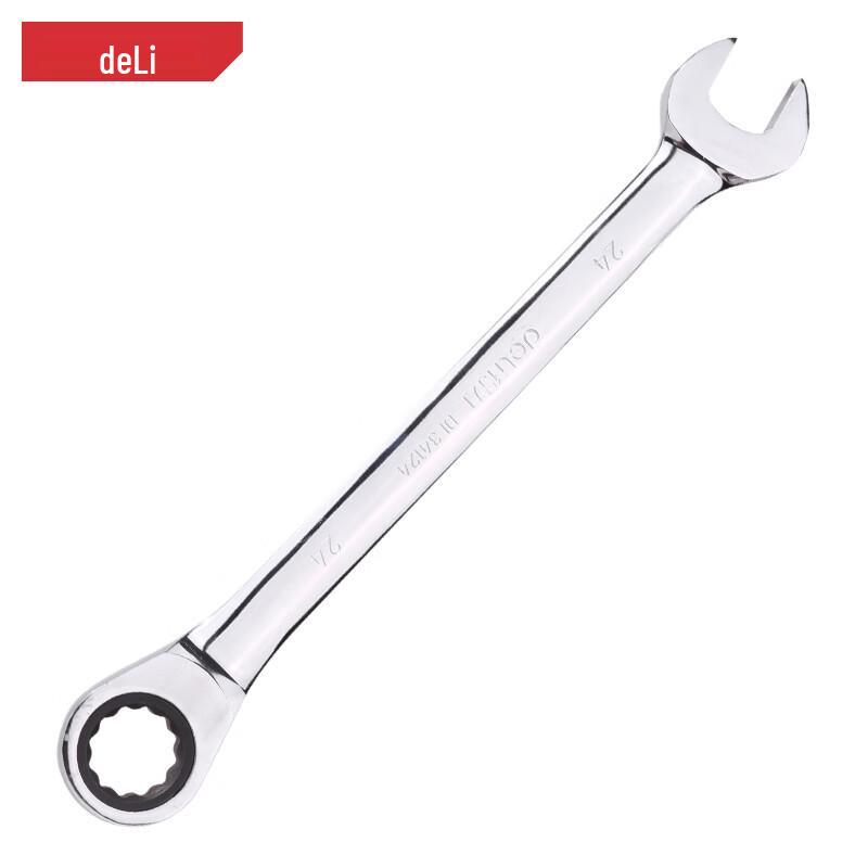 Deli DL34124 Ratchet Combination Wrench