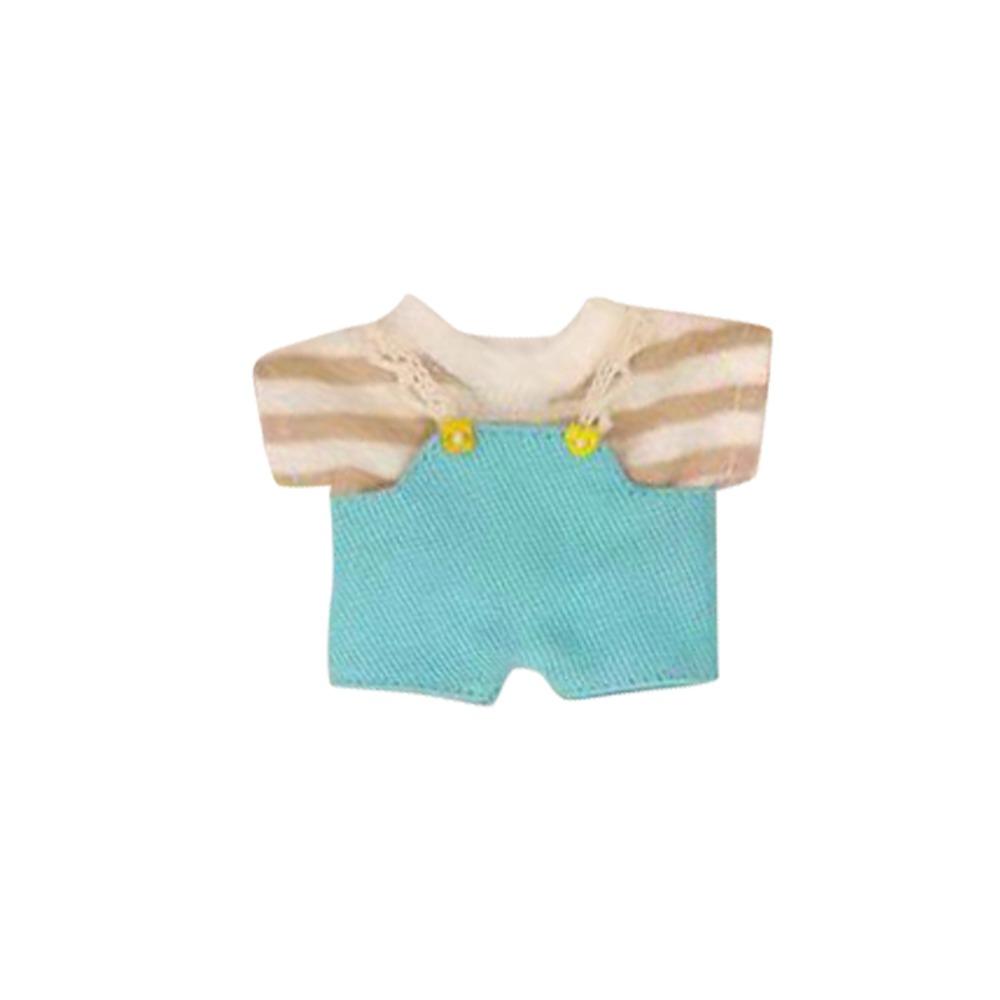 Handmade Doll Rompers Outfits Multi-colors Doll Clothes Doll Pants T-shirt For 10cm Cotton Dolls