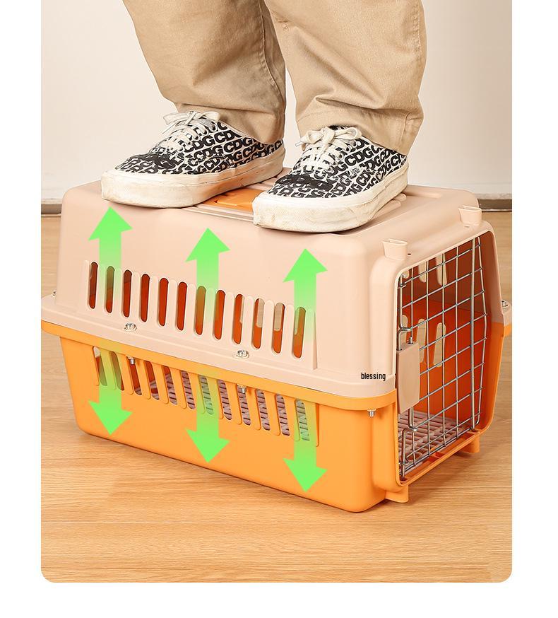 Portable Pet Travel Carrier: Airline-Approved Cage for Cats and Dogs (Various Sizes)