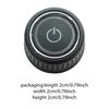 Radio Display Screen Button Trim Rsn315 Car Front Console Radio Volumes Knob for Volkswagen Golf 2010 To 2013 Fittings
