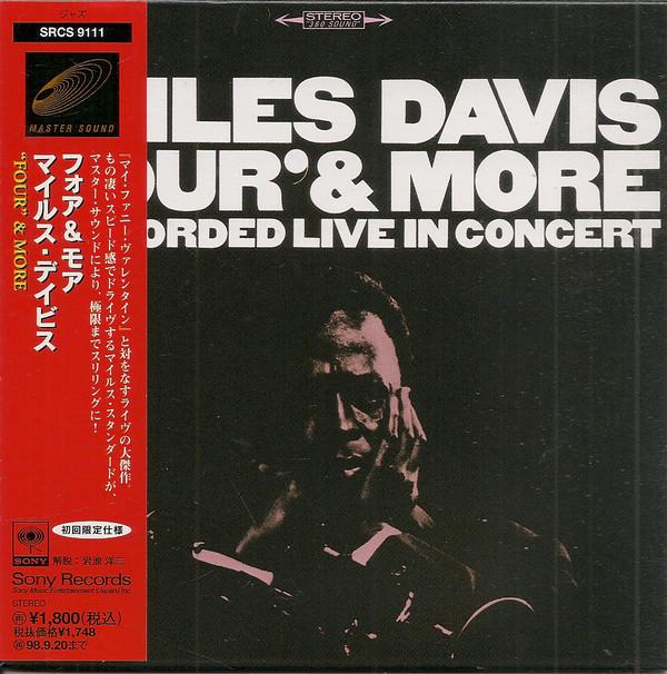 

CD MILES DAVIS - Four & More - Recorded Live In Co SRCS9111 Sony 1996 Japan Jazz Used