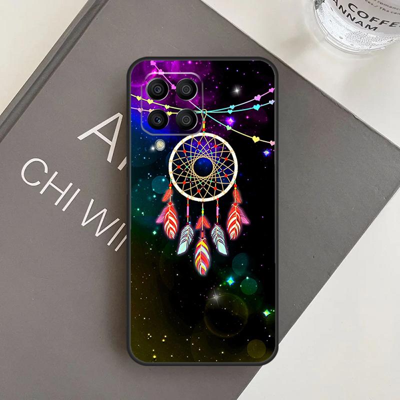 Retro Feather Dreamcatcher Case For Samsung Galaxy M15 M35 M55 M56 M36 M16 M06 M31 M13 M33 M53 M12 M32 M52 M14 M34 M54