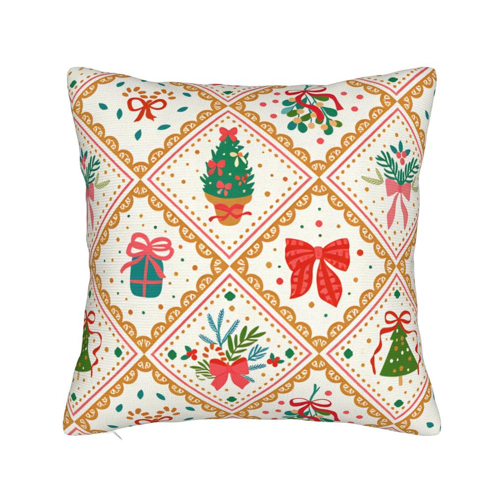 Christmas Nutcracker Pillow Case  Funny Pillow Cover Comfy Pillowcases For Sofa Car Home Decor