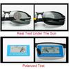 Pochromic Sunglasses Men Women Vintage Metal Sun Glasses For Male Night Vision Driving Sunglass UV400
