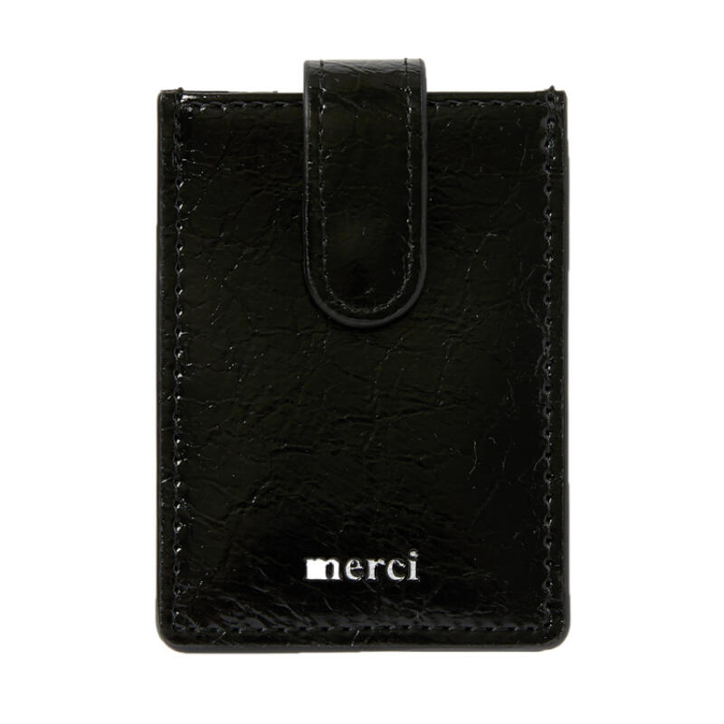Vertical Chain Card Wallet Black (28002964)