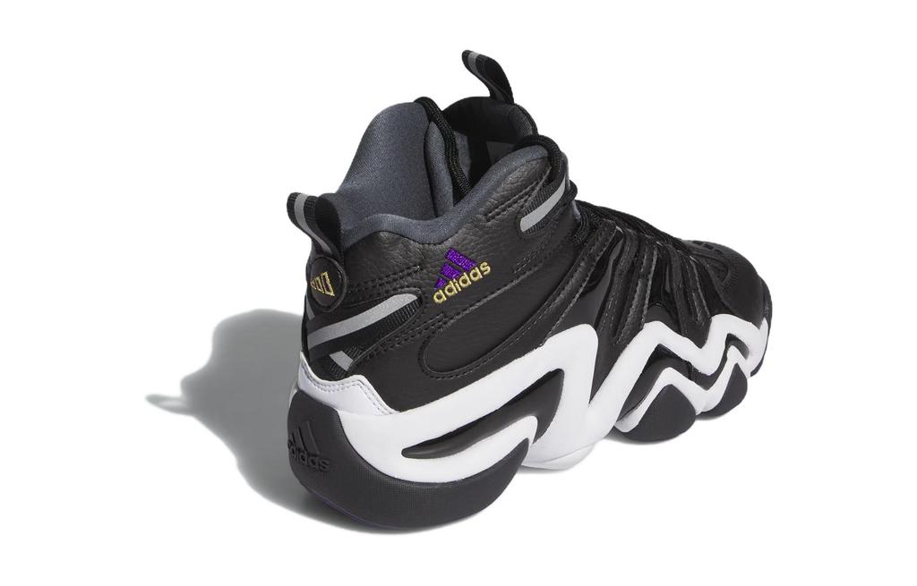adidas Crazy 8 Core Black Regal Purple Cloud White GS ID6189