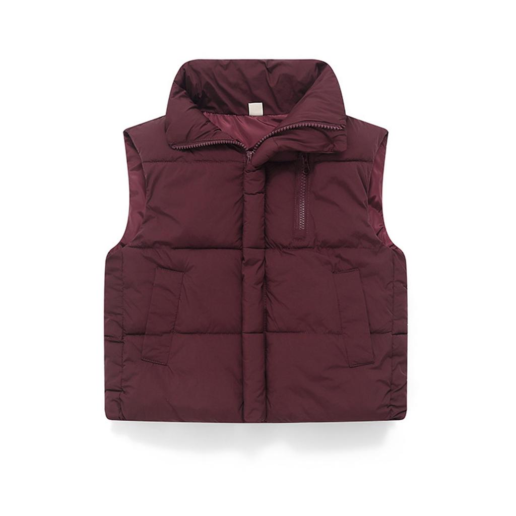 Children's Fashionable Casual Hooded Vest Jacket