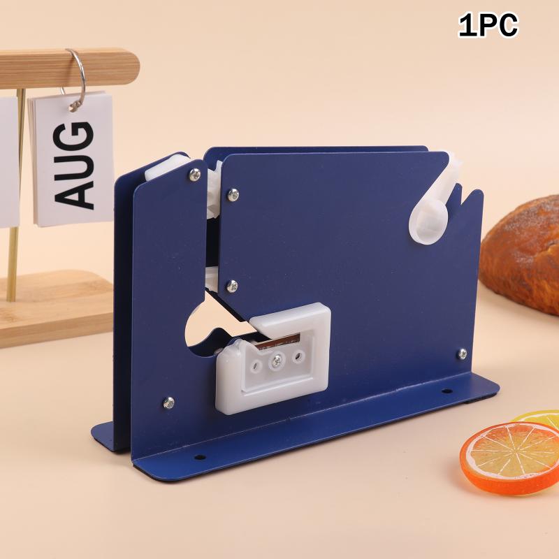 New Metal Bag Sealer Portable Bag Sealer Taper Dispenser With Trimmer Cutter Sealing Machine For Home Kitchen Outdoor Picnic