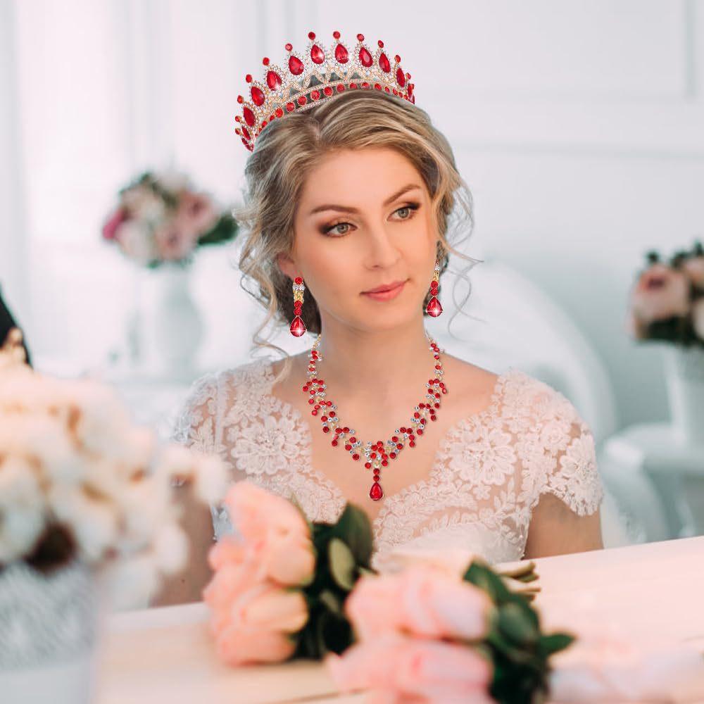 European Style Bridal Crown Accessories Tiara Wedding Dress Tiara Alloy Rhinestone Headband Queen Birthday Party Crown