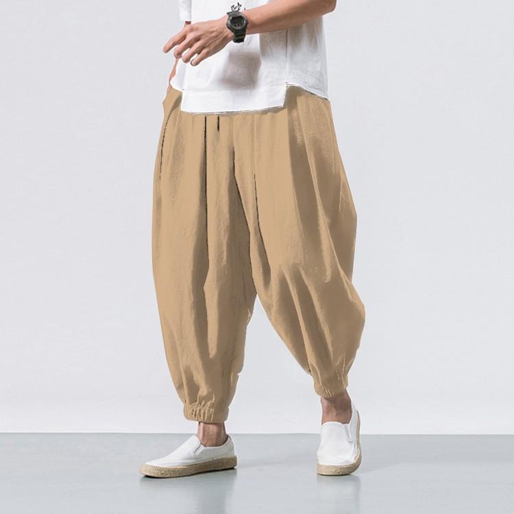 

Мужские повседневные брюки широкого кроя в стиле «гранж», мужские повседневные брюки свободного кроя XXXL хаки