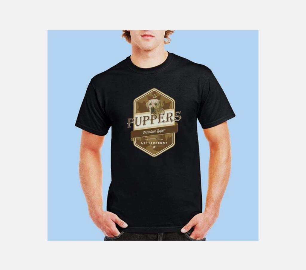 Premium Lager Beer Mens Black Unisex T-Shirt
