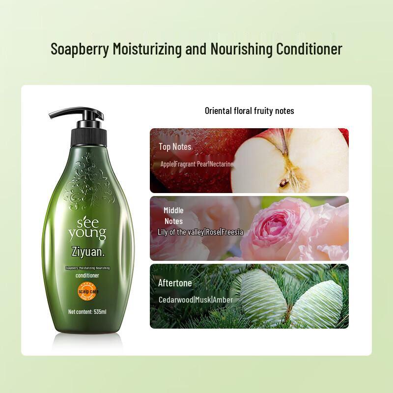 Seeyoung Sapindus Moisturizing & Nourishing Silicone-Free Conditioner