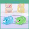 Adorable Glow-in-the-dark Pig Figurine Resin Craft For Diy Decor And Desktop Accents