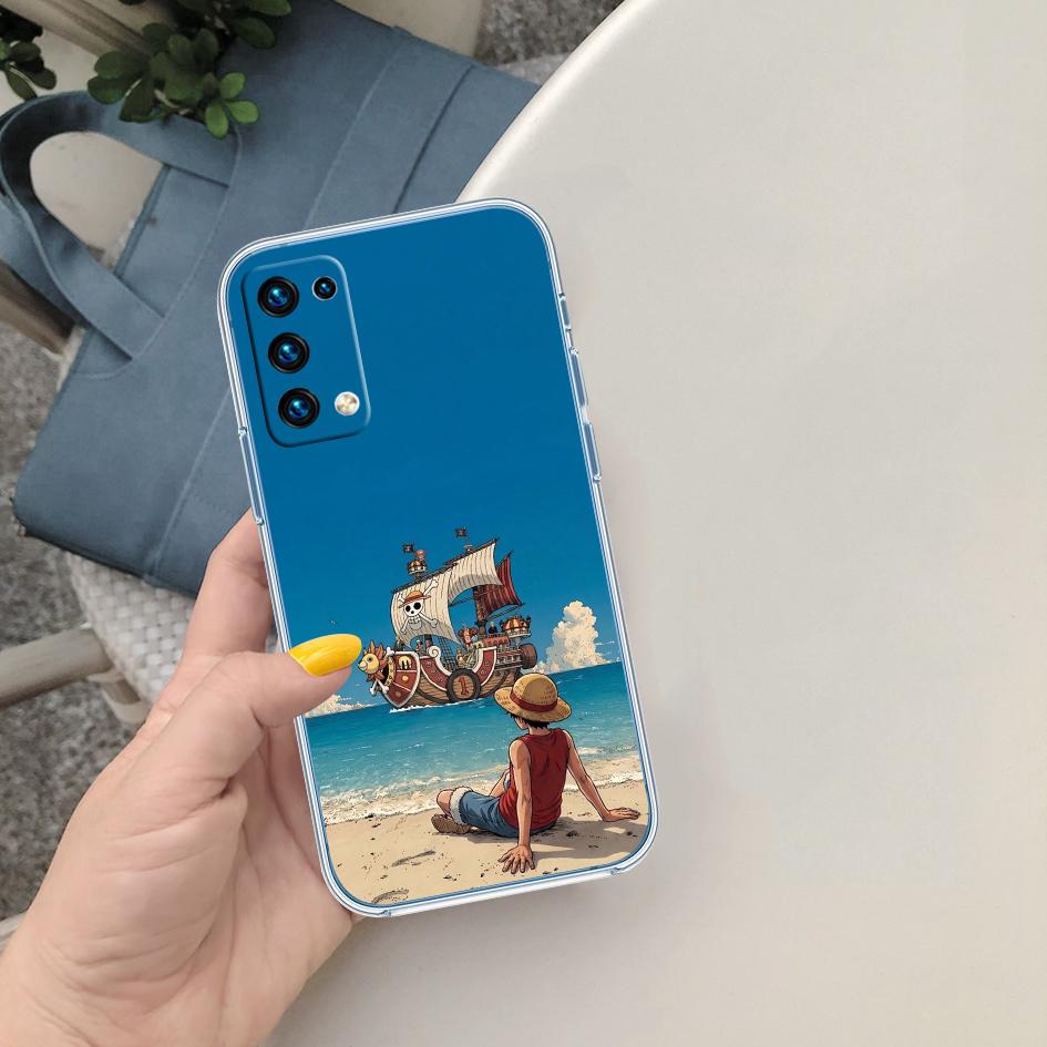 FM4 Anime One Piece Transparent Phone Case for Motorola Moto G40 G04 G05 One Ace Action Fusion + Plus Hyper Macro Vision Zoom