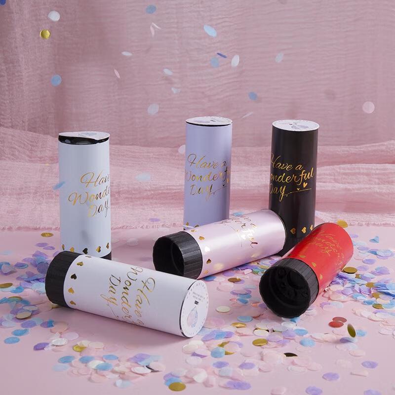 JINGRUIXIANG Hand-Twisted Confetti Poppers