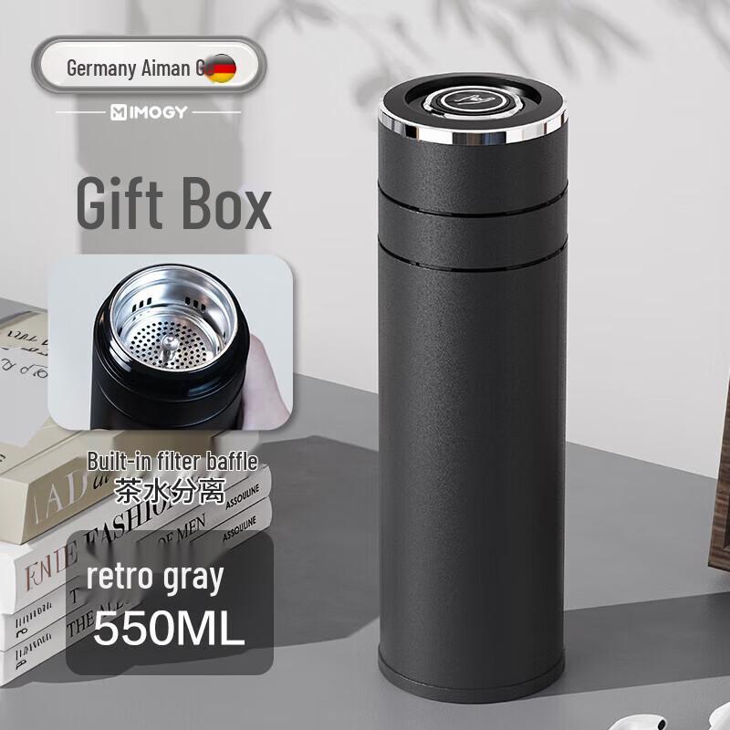 

IMOGY MM828 Pop-up Lid Tea Infuser Thermos Cup