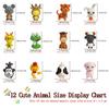 Ranvi Bulk Pack of Animal Erasers for Pencil Puzzle Mini Novelty Erasers for Classroom Party Game and School Supplies 24-Piece Kids, Erasers, Erasers,