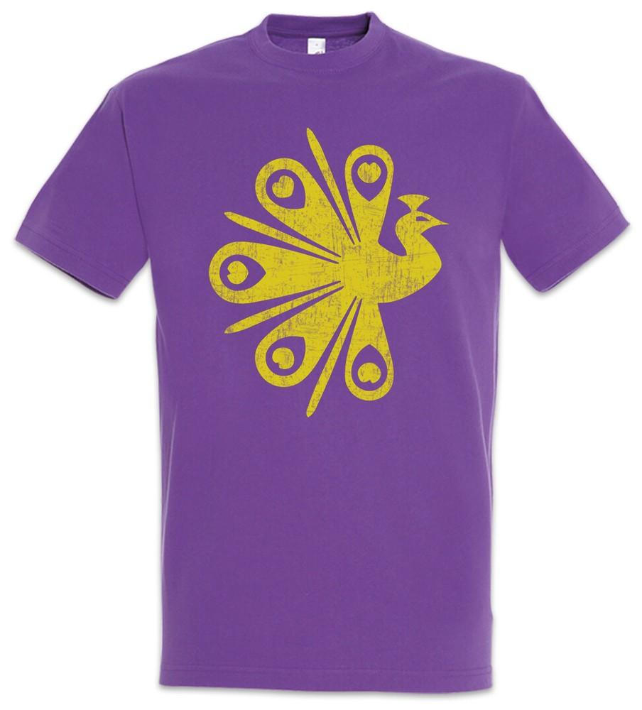 

Peacock Territory Men s T-Shirt Into The Logo Badlands Symbol Sign Sign M