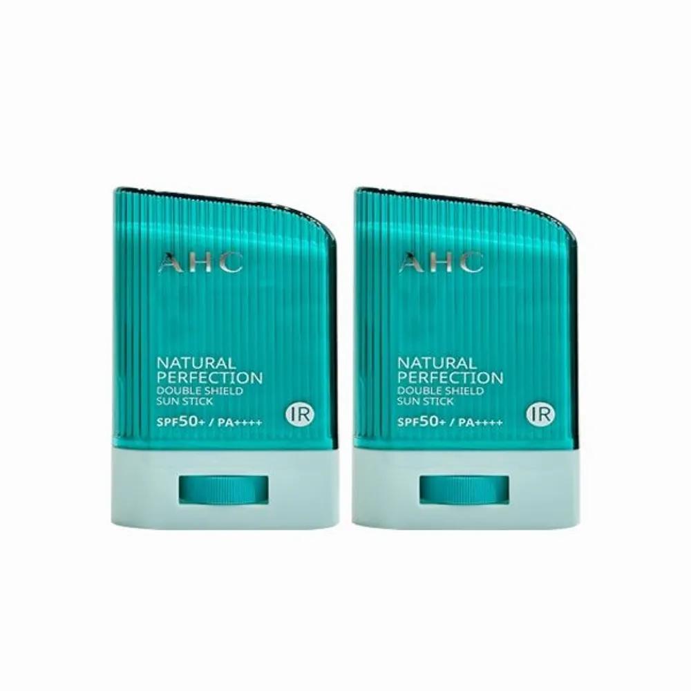 

AHC Natural Perfection Double Shield Сонцезахисний стік 14г (SPF 50+) Зелений 2шт