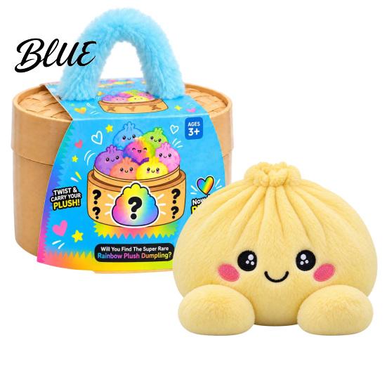 Educational Pretend Play Toy Big Mystery Dumpling Plush Toy, Cute Stuffed Steamed Bun Pillow, Soft Kawaii Food Cuddly Desktop Decor Ornament