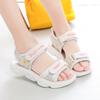 Summer Fashion Girl Beach Shoes Soft Sole Cartoon Flower Sandals Sports Shoes
