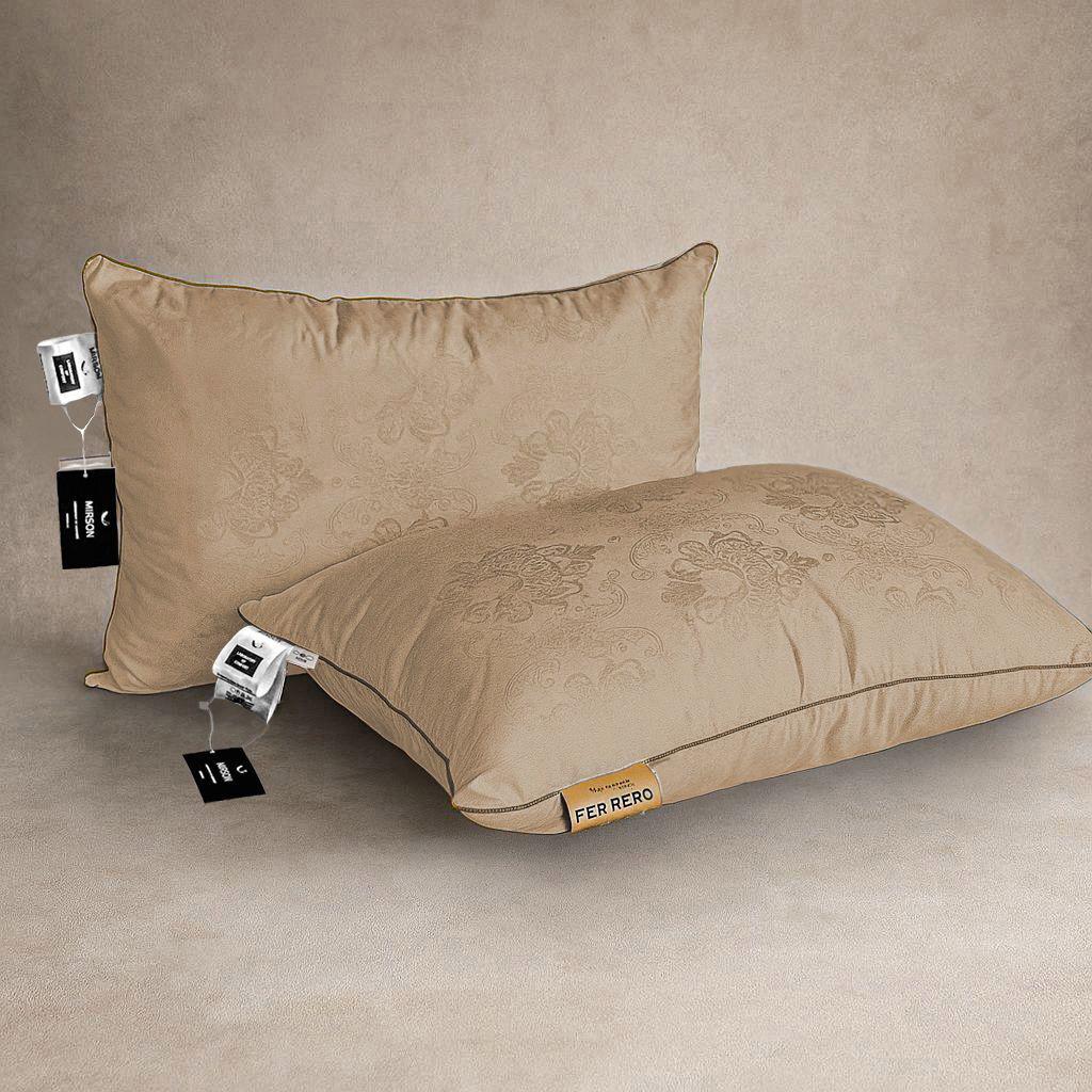 Polyester (Anti-Allergen) Pillow Gold №15-35 100% cotton, 100% polyester filling. Medium.