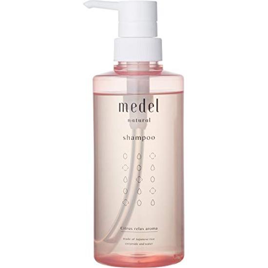 

medel Additive-free Silicone-free Shampoo [Amino acid cleansing ingredients, moisturizing] Citrus Relaxing Aroma 400ml (x 1)