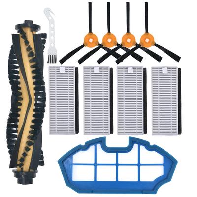 Accessories For Cecotec Conga 990 1190 Robot Vacuum Cleaner Spare Parts Replacement Kit,Consumables,Main Brush,HEPA Filters,Side Brush