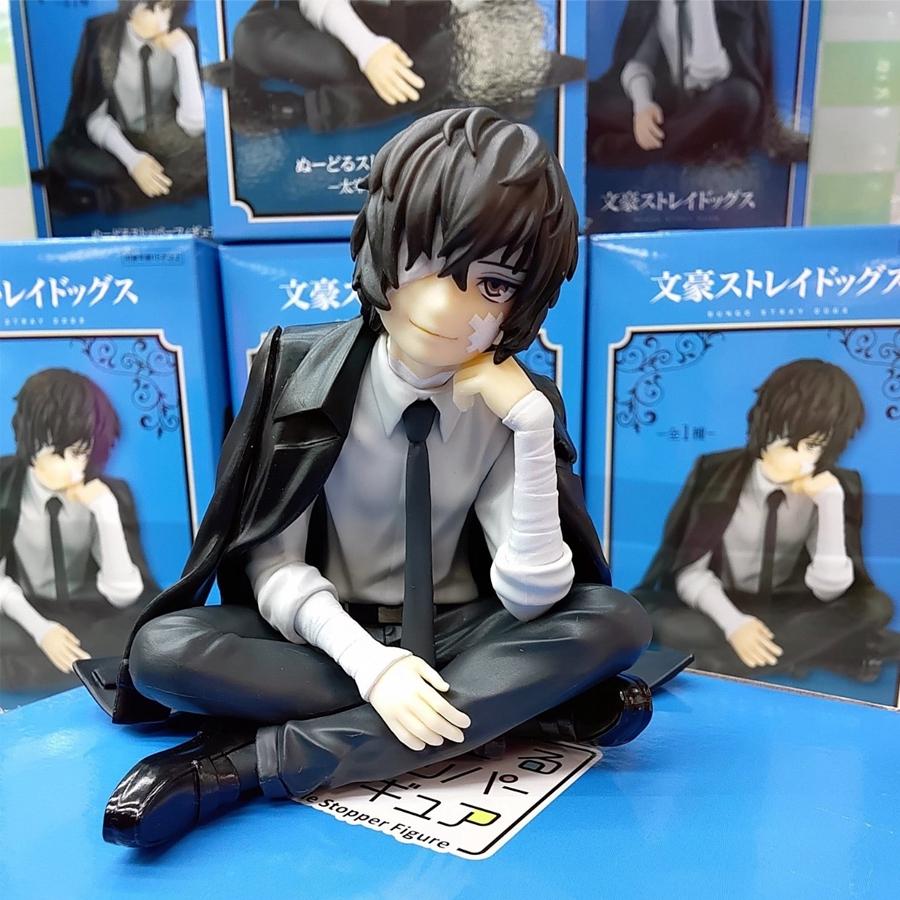 8cm Bungo Stray Dogs Anime Figure Noodle Stopper Dazai Osamu Action Model Nakahara Chuya Figurine Collection Figure Doll Toys Premium Quality