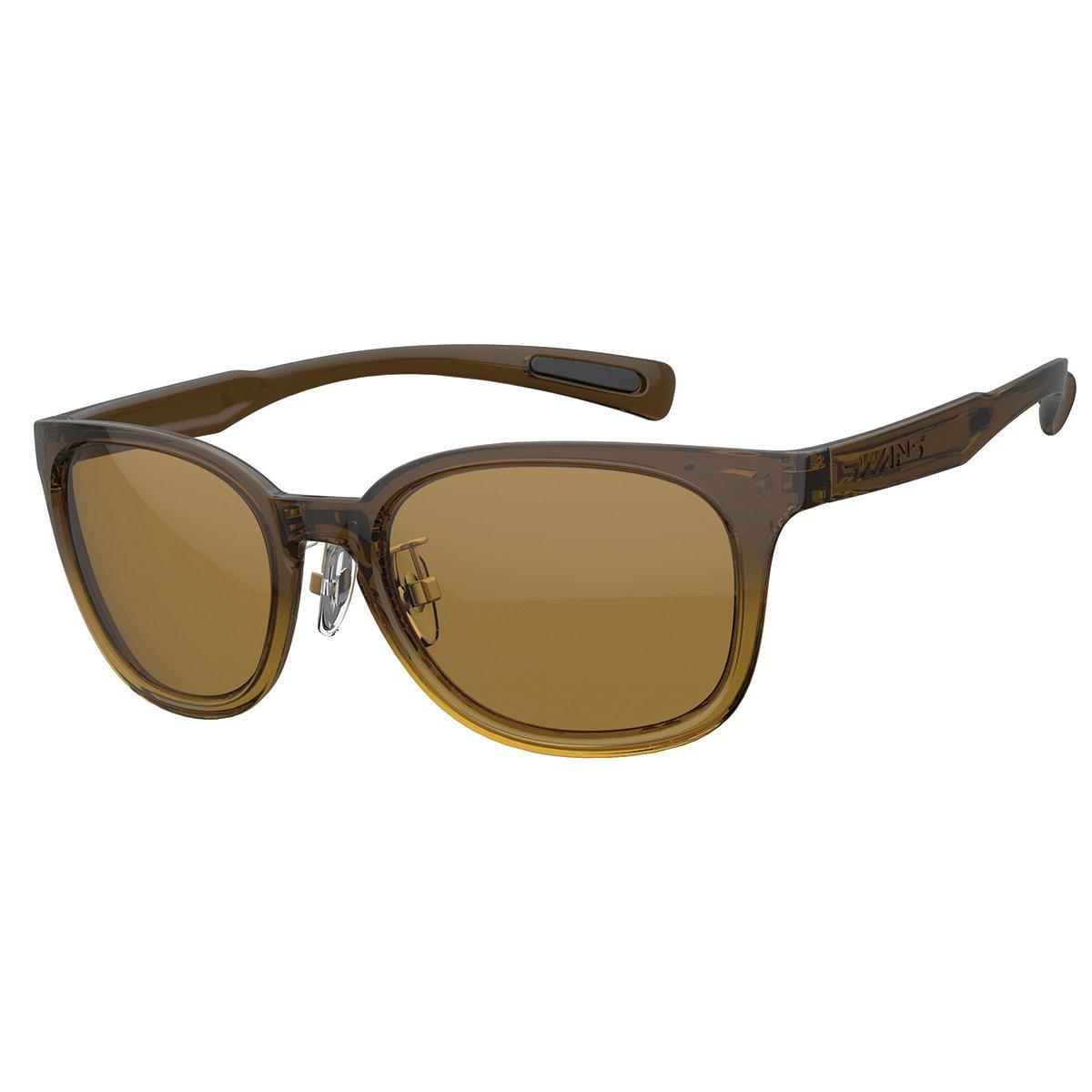 

Sunglasses DF Pathway Polarized Lens Model CBR Clear Brown Half x Clear Brown [SWANS] PW-0065