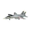 Hasegawa 1/72 US Navy Carrier Fighter F-14A Tomcat Atlantic Carrier Air Wing Plastic Model E14 Silver