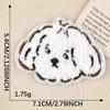 Cartoon Animal Embroidered Chenille Cloth Patch - Adhesive Towel Accessory
