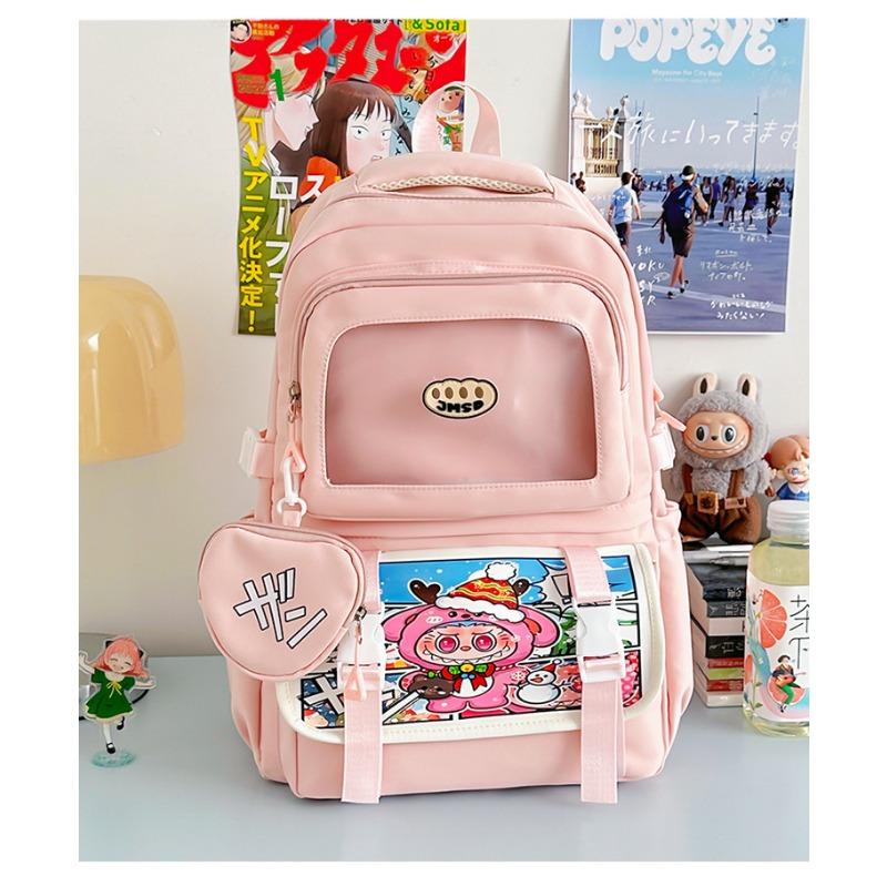 The New Schoolbag Is High-value, Fresh and Sweet, Candy-colored Backpack, Lightweight and Large-capacity Backpack for Junior High School Students.