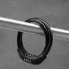 1Pc Bicycle Four-digit Combination Lock Mountain Bike Portable Anti-theft Color Lock Dead Fly Bicycle Riding Equipment