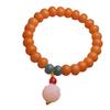Weathered Jade-like Bodhi Root Bracelets Jewelry