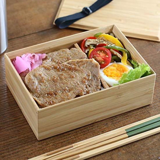 Kochosai Kosuge Single-Tier Lunch Box, Black
